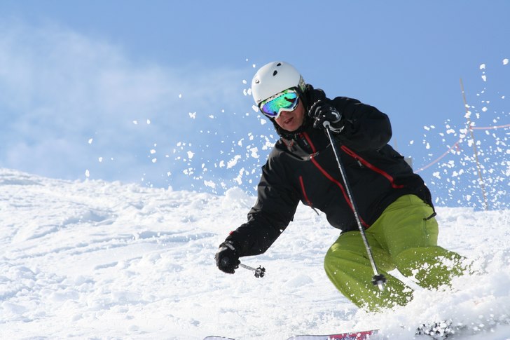 Första Maj helgen i Björkliden. Foto: Christian Porroma. Åkare: Mats Fredriksson.