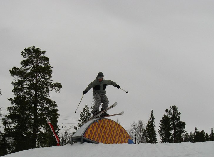 va i parken lekte lite sista dagen... Foto: Jokke. Åkare: Fredrik Malmsten.