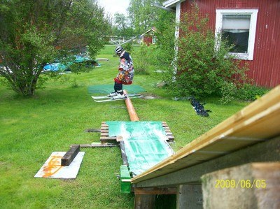 Jag kör en tailpress.... Foto: Pontus. Åkare: Rasmus (jag).