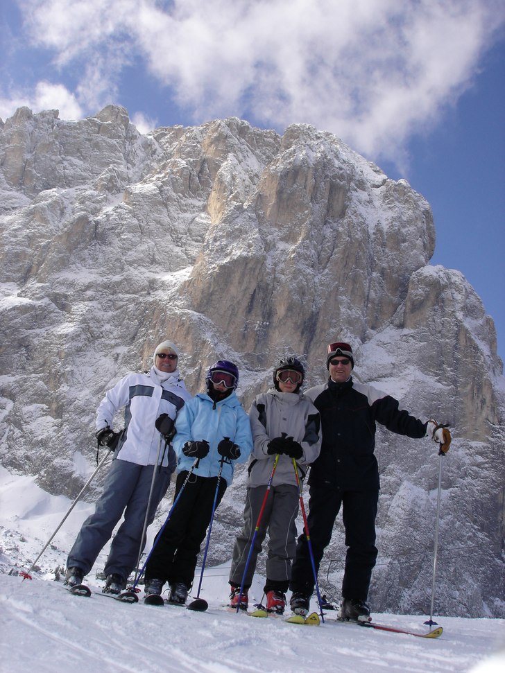 jäkligt stor berg.. Foto: Anders Dalqvist. Åkare: Jag och min familj.