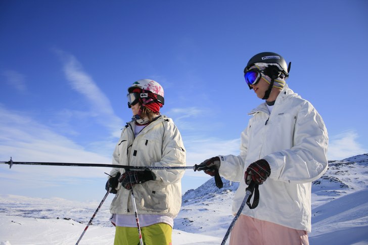 planerar omshapening av kickern efter en olyckad l. Foto: Joakim Hayland. Åkare: jag och niklas.
