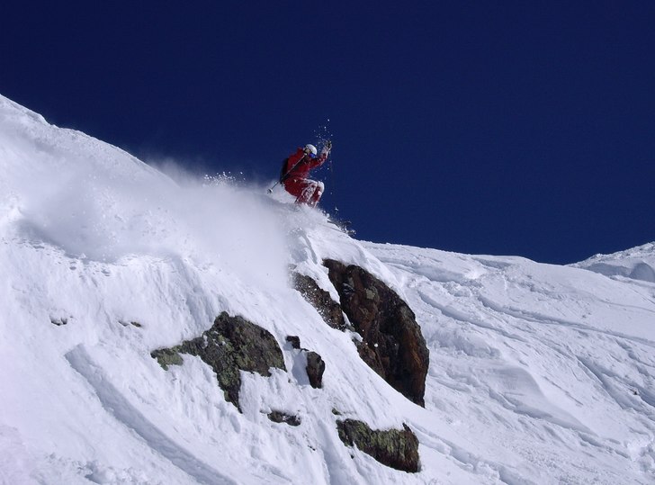Lutersee är en 
jävligt skön lekplats!. Foto: Magnus Kron. Åkare: Robert Hortlund.