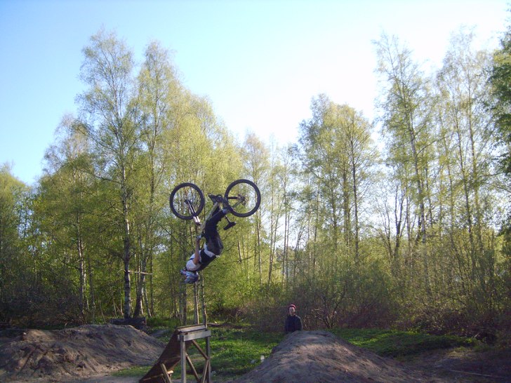 3e försöket och satte det cleant !. Åkare: Björn kling.