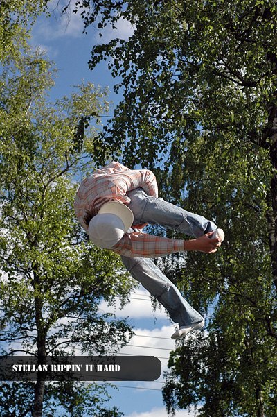 gör typ nått,. Foto: Sebastian Anderson. Åkare: Stellan Nilsson.
