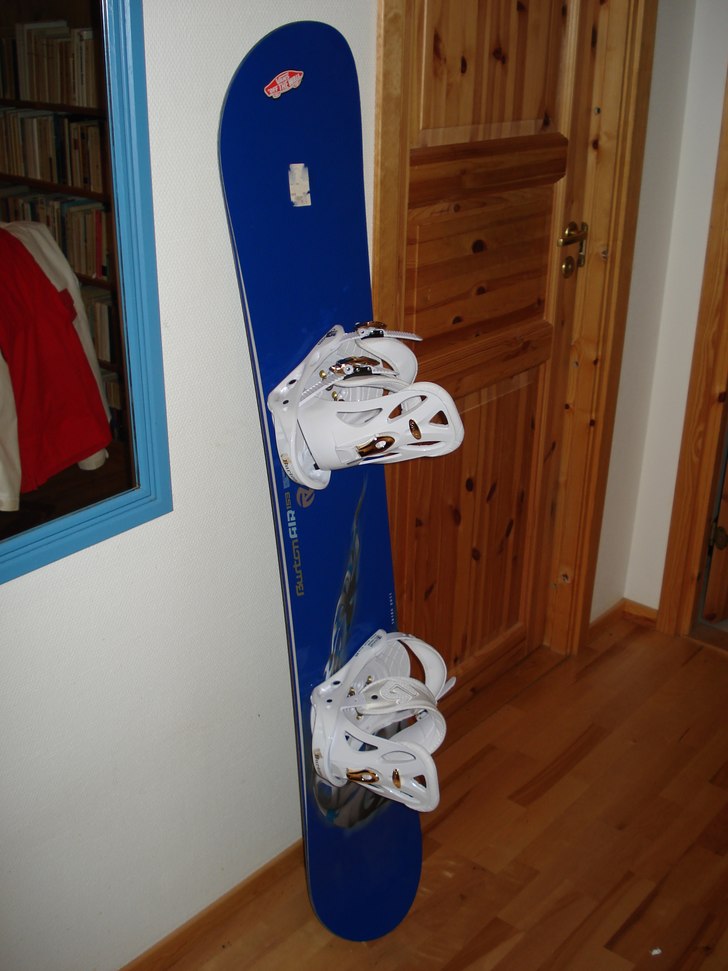 Min Air med ny custom bind.. Foto: Olle Sandberg.