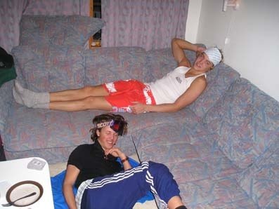 trötta killar ;). Foto: Philip fjaestad. Åkare: obbe o rickard.