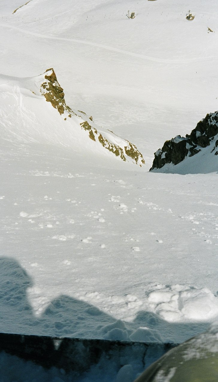A chute - 1st track. Foto: Adam Van den Bussche.