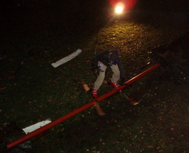 Liten rail. Foto: Alexander Bodén. Åkare: Gustav Bodén.