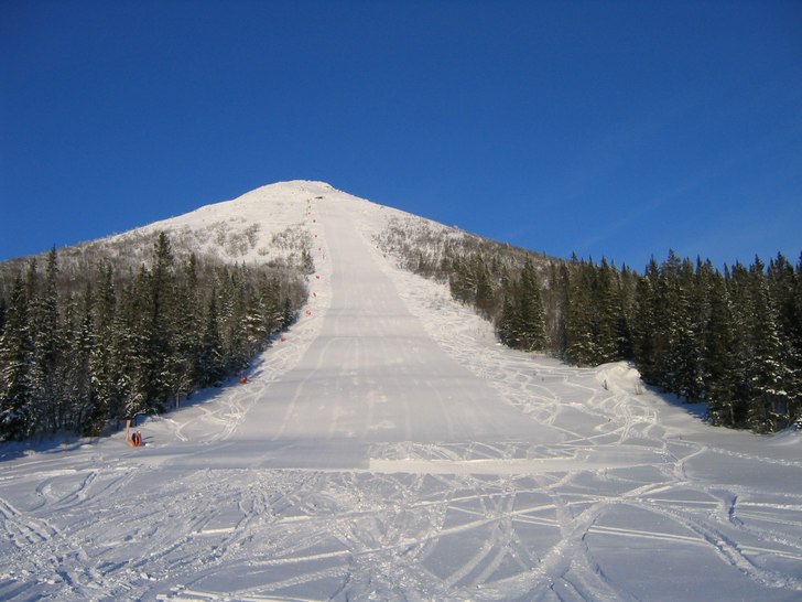 Rännan är precis nypistad. Det är tidigt på s�. Foto: Daniel Rapp.