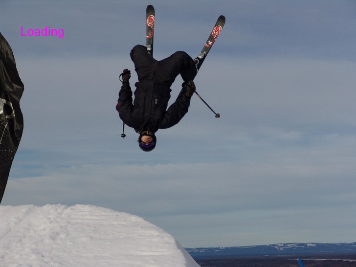 En bakåt volt. Foto: jacob gustavsson. Åkare: Johnny Eriksson.