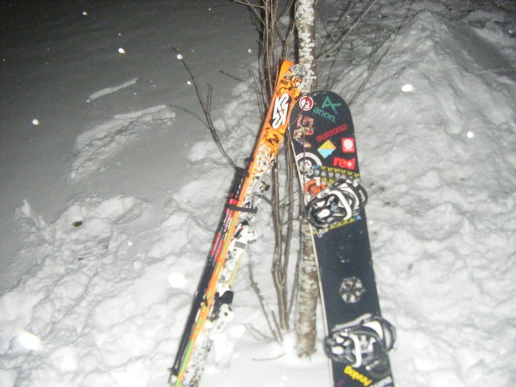 En bild på min kompis K2 och min Nitro :). Foto: K2 & Nitro.