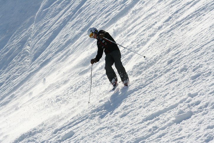 Viktor en kommande Freerider 12 år. Foto: Cristian Pooromaa. Åkare: Viktor Fredriksson.