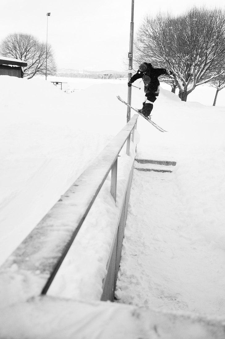 Nosetap blind 2.. Foto: Robbin Gälliner. Åkare: Victor Menga.
