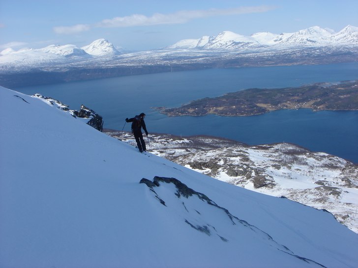 Härlig vy!!. Foto: Mattias Magnusson. Åkare: Johan Nilsson.