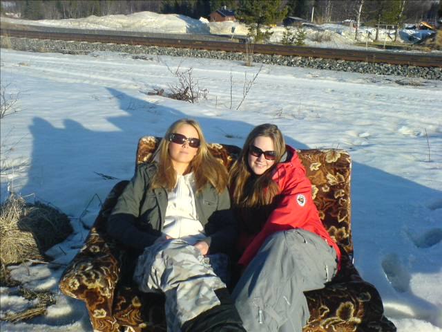 Åre(t)s första grillning i Duvet, utanför ÅRE!. Foto: ?.