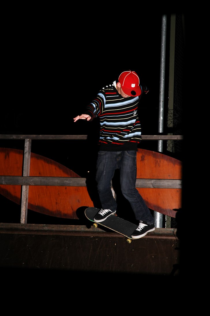 Smeka, är det det enda ordet Pelle kan? han visar. Foto: David Husberg. Åkare: Pelle Frändfors.