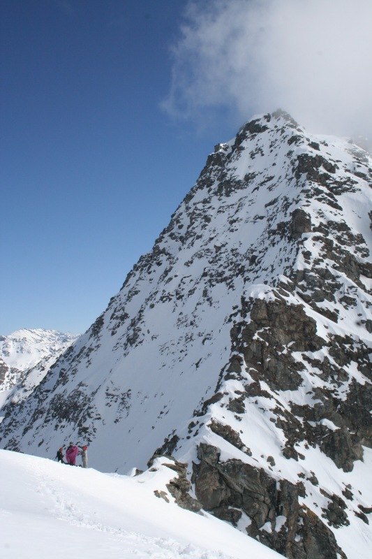 Bec des rosses från sidan, Åkugen?. Foto: Okänd.
