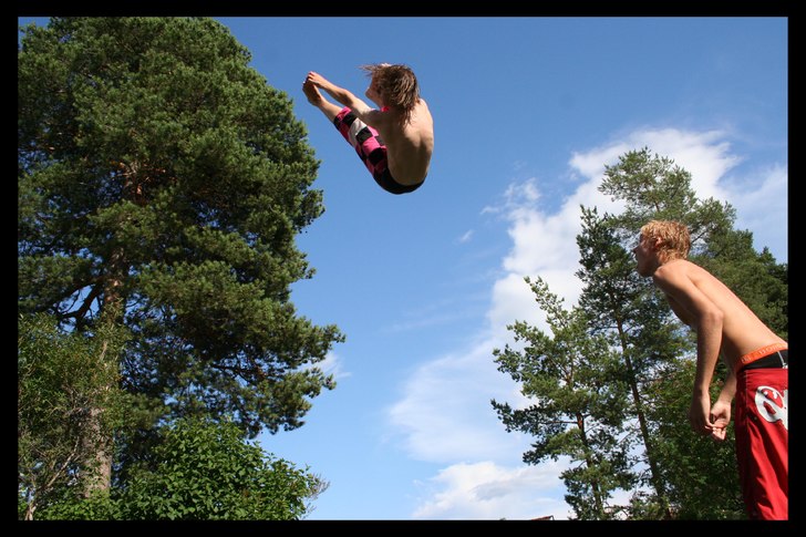 Själv är jag riktigt nöjd med denna bild. Är o. Foto: Ronny Wallberg. Åkare: Adam Persson.