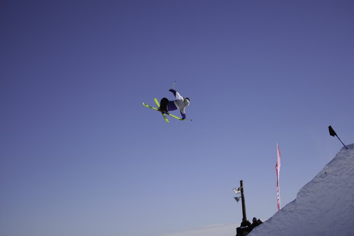 Rookie Tour samt Erik Strandberg. Foto: Roger Strandberg. Åkare: Rookie Tour Lindvallen.