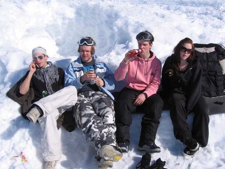 fin dag på skutan. Foto: Kim.