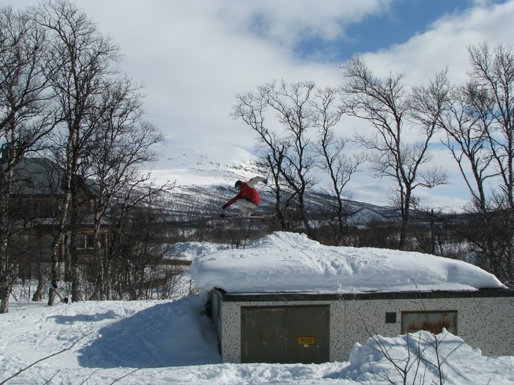 roofdroptop. Foto: Lars Backskog. Åkare: Lars Norin.