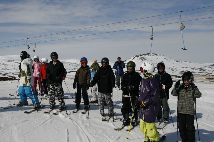 vi står vid hamra. Foto: olle nyblaeus.
