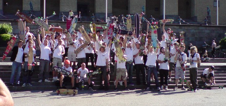 Judgement day deltagarna :D. Foto: Patrik. Åkare: a hell of alot.