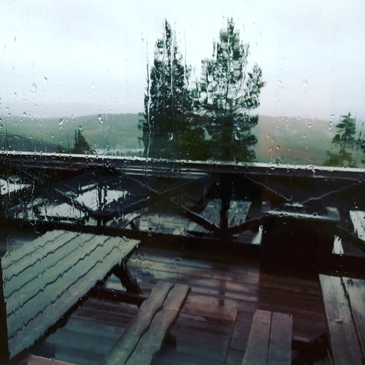 The definition of shit-fuck conditions.