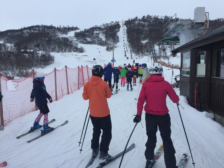 Fin dag. Bra besøk. Godt føre. Fine forhold!
.