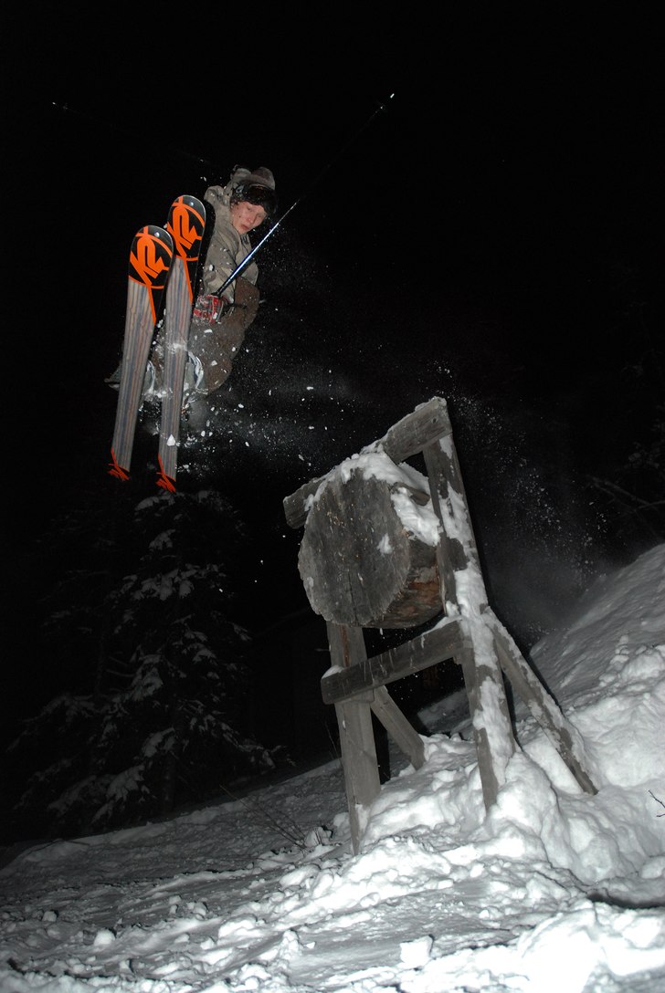 Jag och JockeOboy var på skidlärarutbildning i V. Foto: Pontus Kling. Åkare: Viktor Lindqvist.