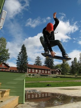 flummskate. Foto: Emma. Åkare: jag.