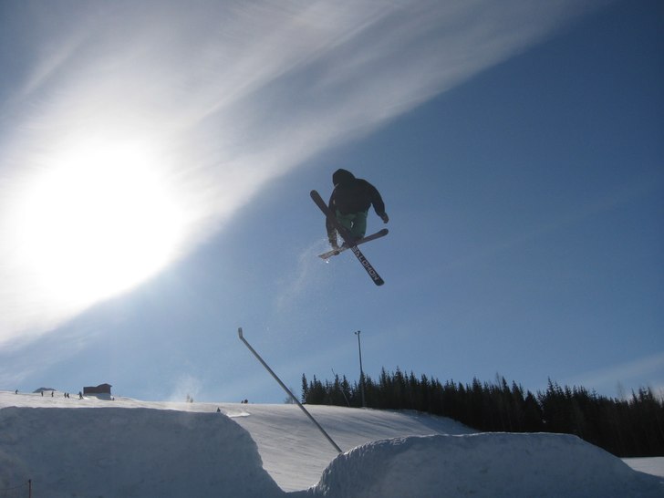 Skönaste hoppet som GK-snubbarna pajjade :(
90+9. Foto: Jonas Lundberg. Åkare: Olle Eriksson.