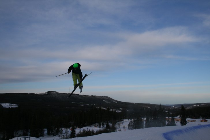 en liten snurr. Foto: lillpisten. Åkare:  Freddie G.