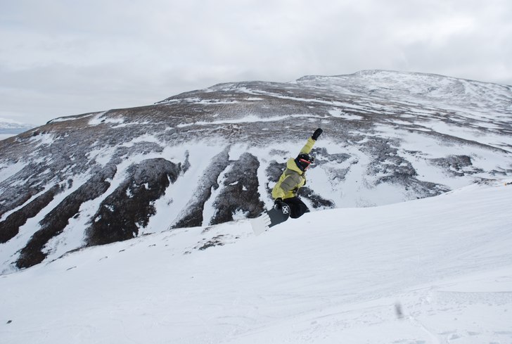 Sista dan på resan.. Foto: Carl Meuller. Åkare: Erik Wegnelius.