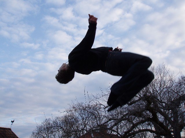 Backflip. Åkare: Staffan Berggren.