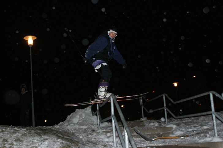 Handrail !!. Åkare: Jag.