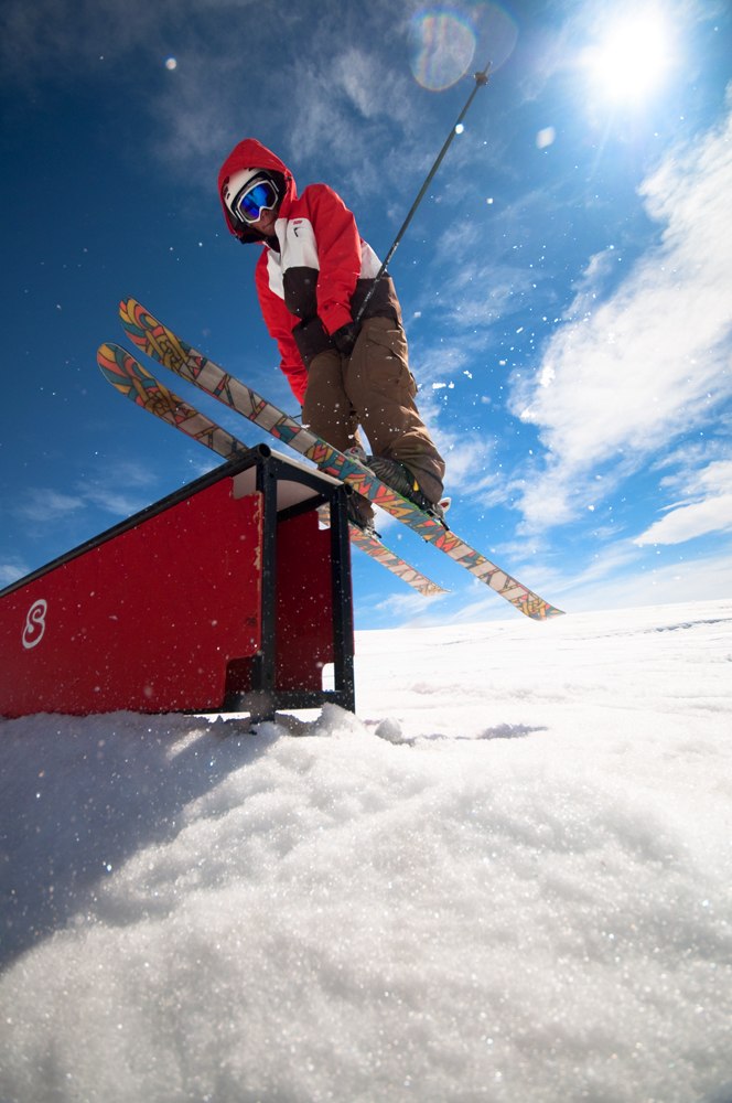 Folgefonna!. Foto: Peder Svardal. Åkare: Bendik Øye.