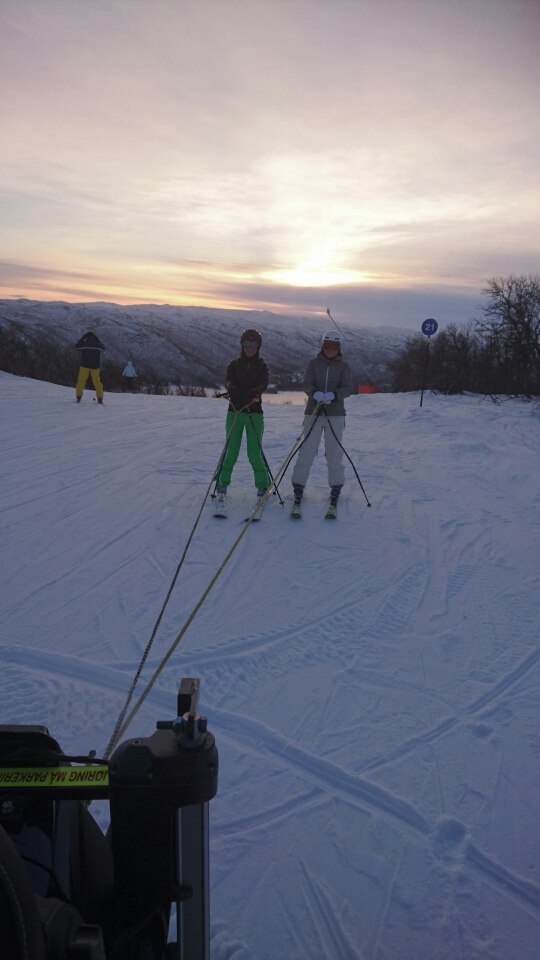 Dagens forhold 15.04.17
I dag snør det, det er no.