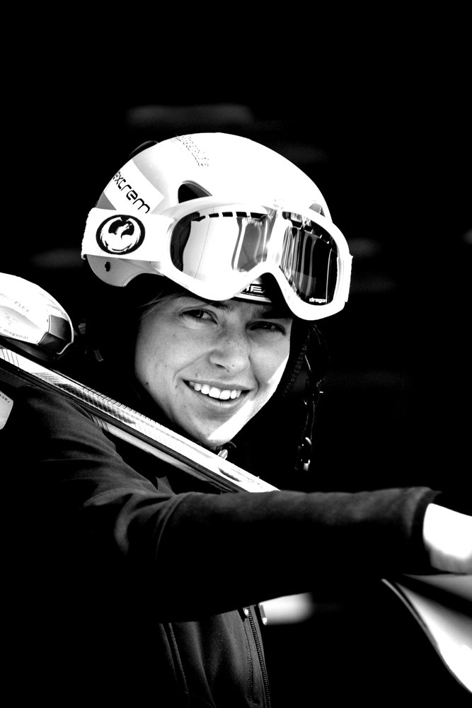 Freeride 2006, Åre. Foto: Larz Nordin. Åkare: Hanna Ekelund.