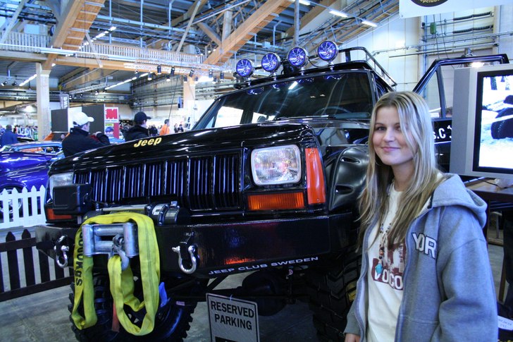 jag o min nya bil. Foto: min bror.