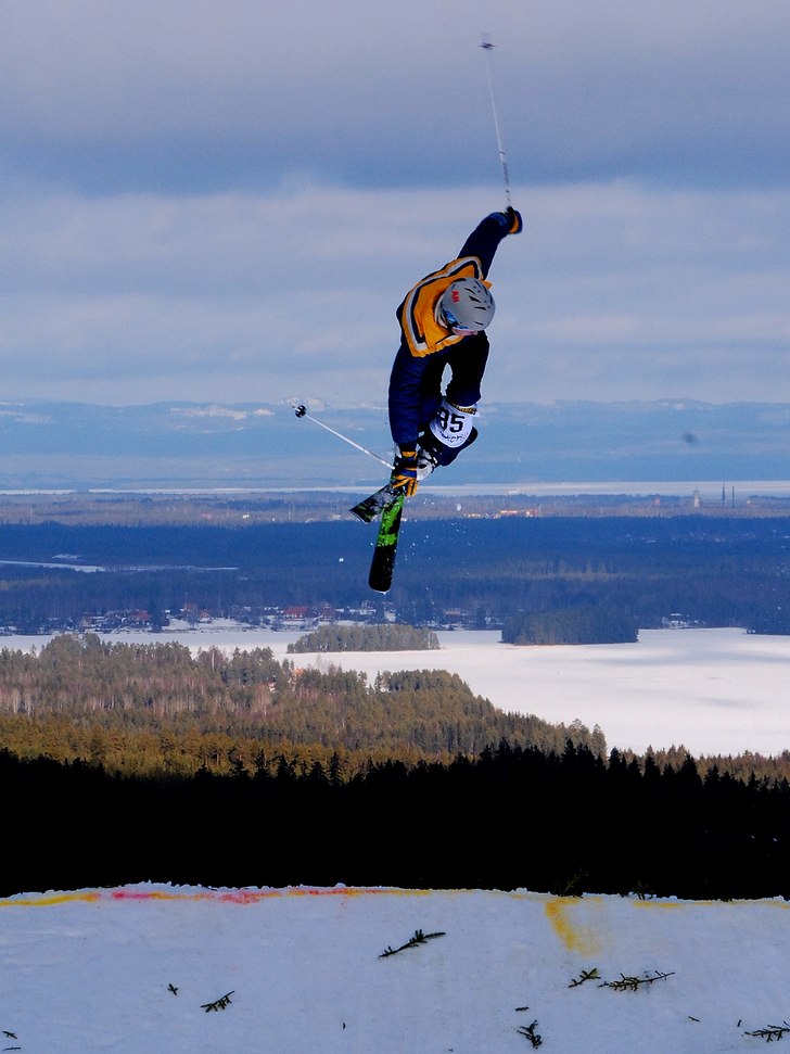 sw 7a stenmark style. Foto: simon lindberg. Åkare: Erik Andersson.