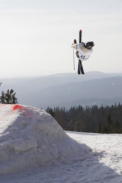 D-spin 7 på Skimania 07. Foto: Oscar Fredricsson. Åkare: Christian Løvenskiold.