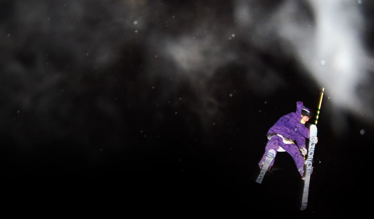 Uppsala slopestyle. Foto: Jonathan Wahlgren. Åkare: Ronnie Hasan.