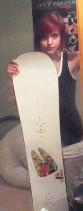 Nyköpt Burton Gtwin! :D. Foto: Emma Ehrling.