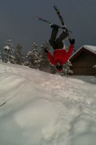 Min Första B-flipp =). Foto: Rasmus KringlaN . Åkare: Martin Gustavsson.