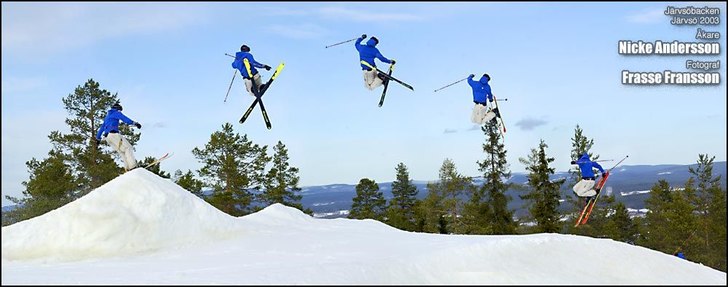 180 Tailgrab. Foto: Frasse Fransson. Åkare: Nicke Andersson.