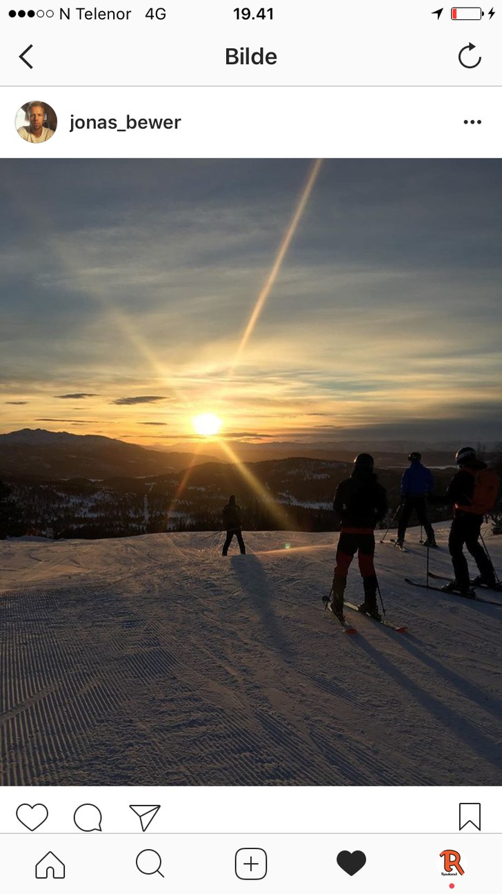 Mildt, men fine forhold!
Sterk vind på Vierli I d.