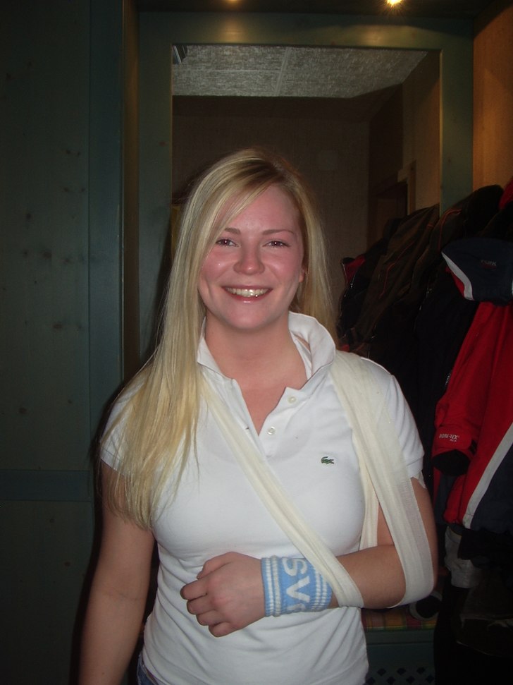 Lite småskråmor får man ta. Foto: Malin Karlsson. Åkare: Veronica Andersson.