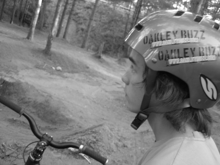 en dag i tallmon =). Foto: Bror. Åkare: Jag.