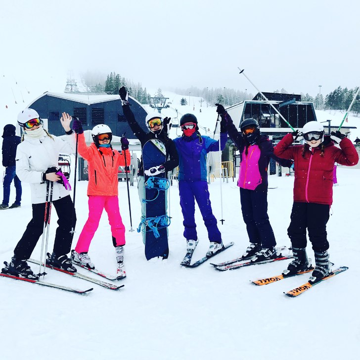 Fine forhold men noe tåke i dag⛷????
Er dere kl.
